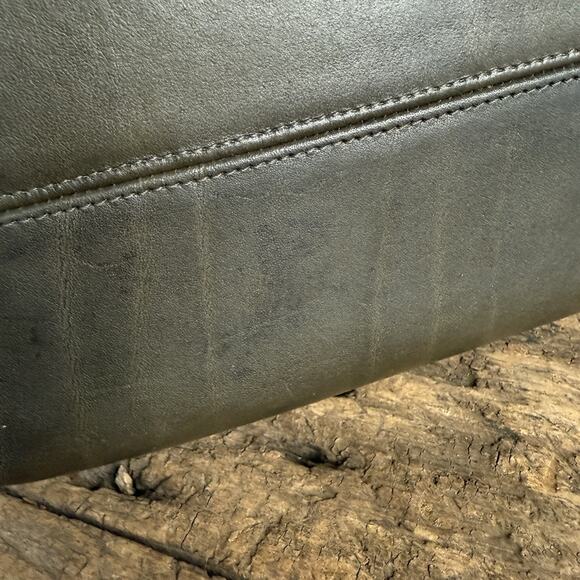 Vintage Coach Flannel Gray Madison Satchel Bag 9725 NYC Made In USA - Picture 8 of 14